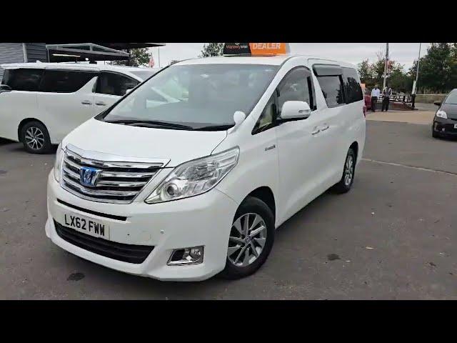 Toyota Alphard 2.4 Hybrid 2012(62) Automatic 7 Seats CC D-roof ULEZ Free