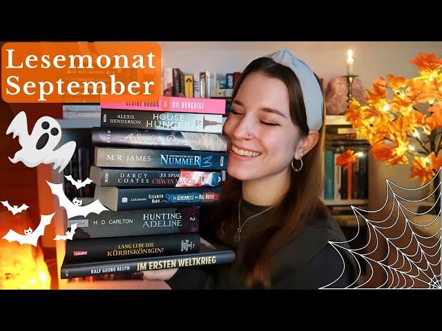 Tolle Bücher & mega Flops| Lesemonat September| Gelesene Bücher im Herbst