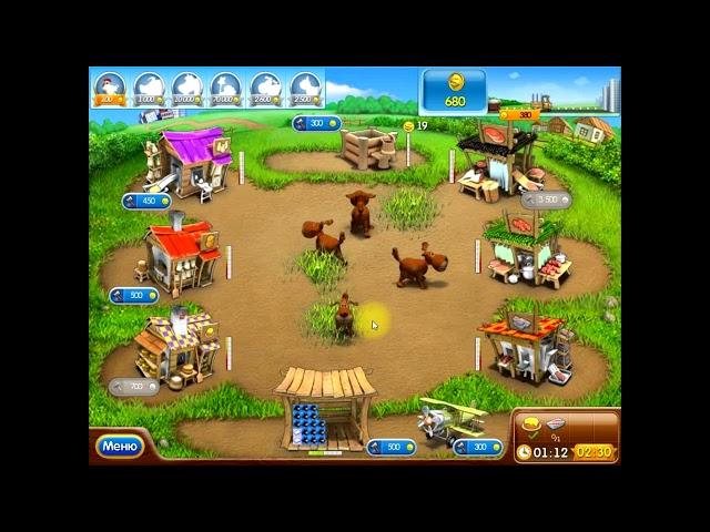 Веселая ферма 2   Фабрикатная 7 FarmFrenzy на золото