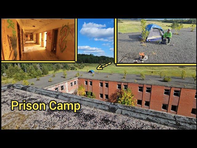 50 Hours Camping At Enormous 850 Room Prison