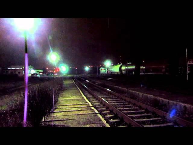 Evening Trains in Oradea (21 12 2012)