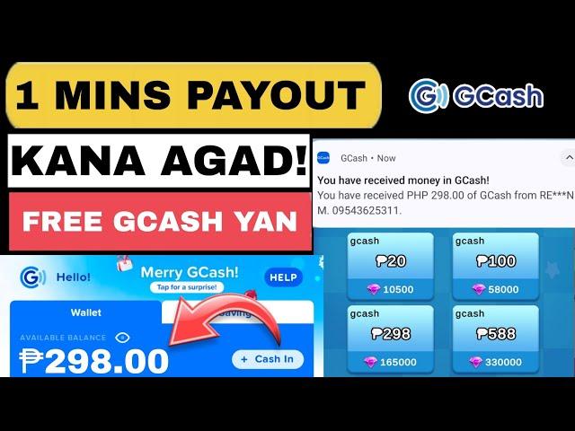 1 MINS PAYOUT AGAD! LEGIT FAST EARNING APP 2024 GCASH FREE ₱298.00 SA GCASH