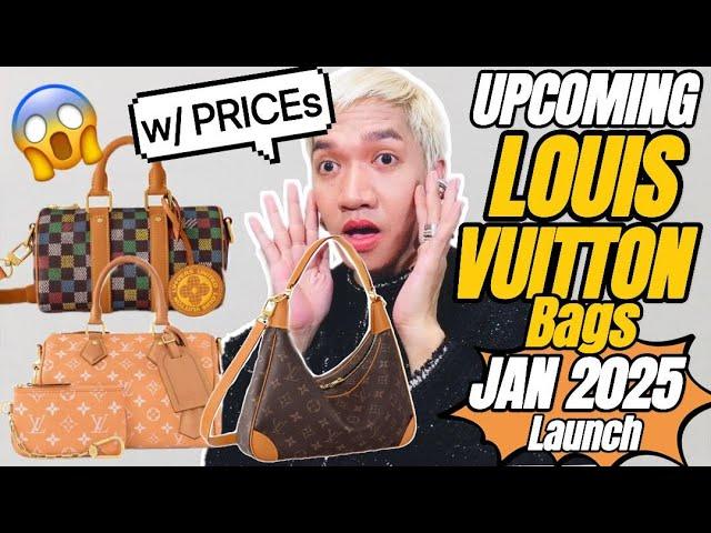 UPCOMING LOUIS VUITTON Bags (w/PRICE)launch JANUARY 2025 LEATHER SPEEDY P9 + HEART SHAPE NANO SPEEDY