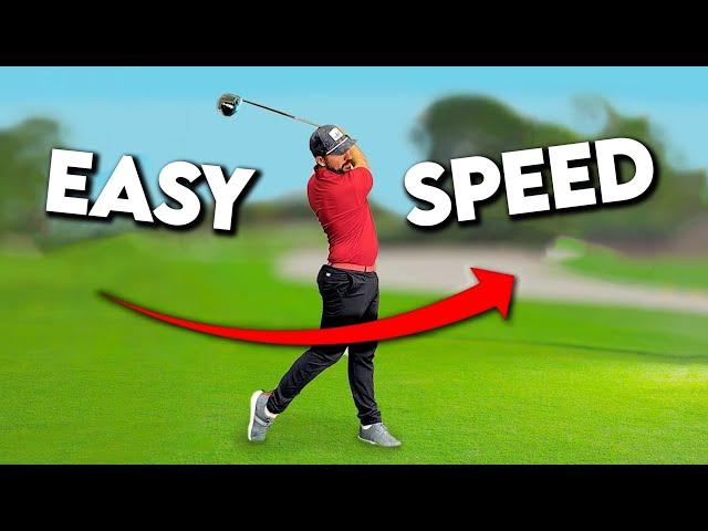 How to generate EFFORTLESS speed from an EASY swing!