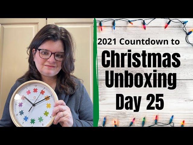 DAY 25 | 2021 Christmas Unboxing | Missouri Star Quilt Company