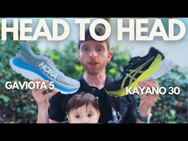 Asics Kayano 30 vs. Hoka Gaviota 5 | Best Max Cushion Stability Shoes