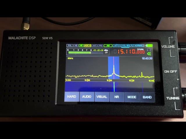 Radio Veronica, (relay by shortwave pirate?) 15110kHz, 12thNovember 2024, 12:20UTC