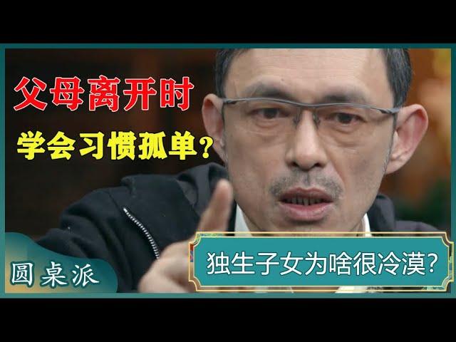 独生子女真的人情冷漠吗？人最终还是需要一个人走过终点？#窦文涛 #梁文道 #马未都