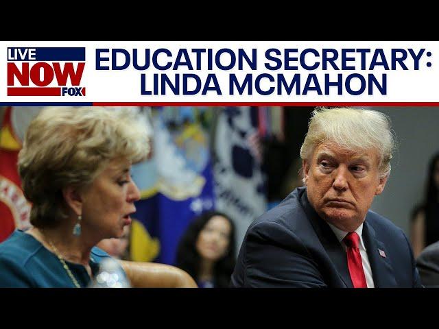 Trump nominates Linda McMahon as Secretary of Education | LiveNOW from FOX