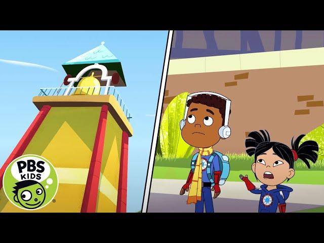 Hero Elementary | Get to the Bell Tower! | PBS KIDS