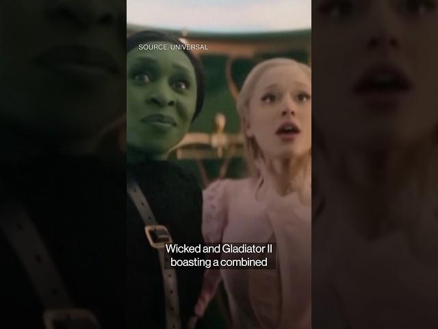 ‘Wicked’ and ‘Gladiator II’ Open to $170 Million in Cinemas