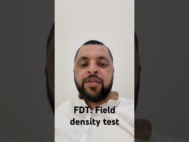 Field Density Test | FDT for earth composition. #civilengineeratsite #qaengineer #shorts #short