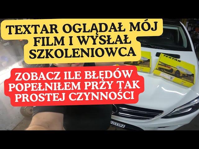 TEXTAR wysłał szkoleniowca bo narobiłem sporo błędów