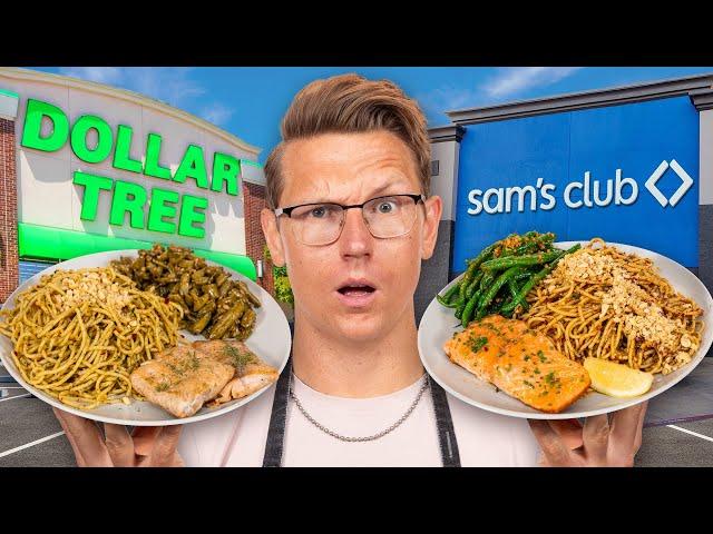 Dollar Tree vs. Sam's Club Cooking Challenge