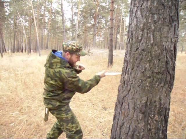 сибирский казак фланкировка нож партизан