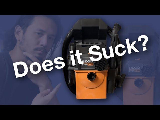 Quick Review: RIDGID 5 Gal. Stor-N-Go and Connecting to a dewalt orbital