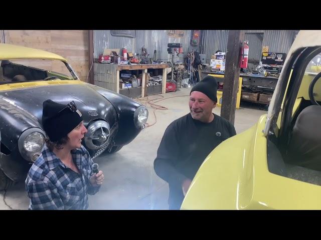 Full Custom Ian Roussel and His Wife Jamie Introduce You To Persephone Dune Buggy Break Repair!