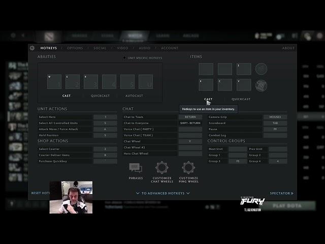 Nisha's Dota 2 Hotkeys Settings