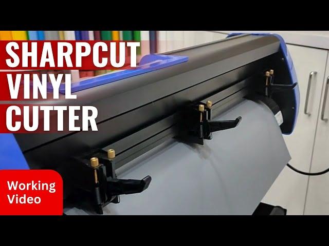 Sharpcut Cutting Plotter | Vinyl Cutter For T-shirts | How Sharpcut Cutting Plotter Works #plotter