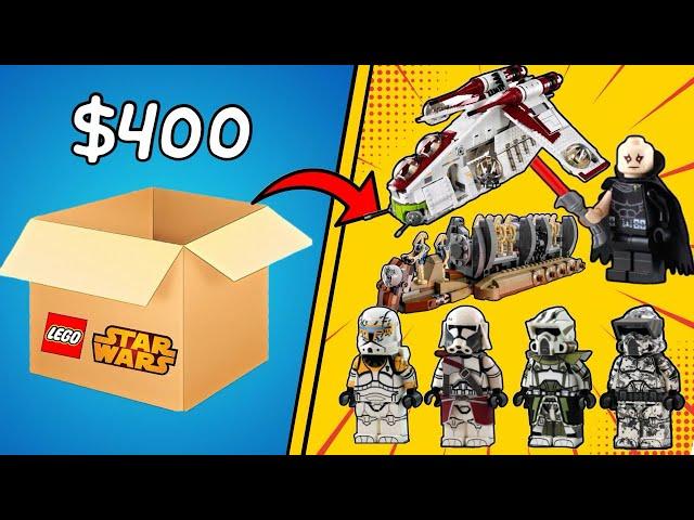 $400 LEGO Star Wars Haul!! (Rare Retired Sets & Custom Minifigures)