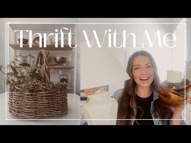 COME THRIFT WITH ME! | Thrift Shopping Home Decor On a Budget | *HUGE* Thrift Trip and Thrift Haul