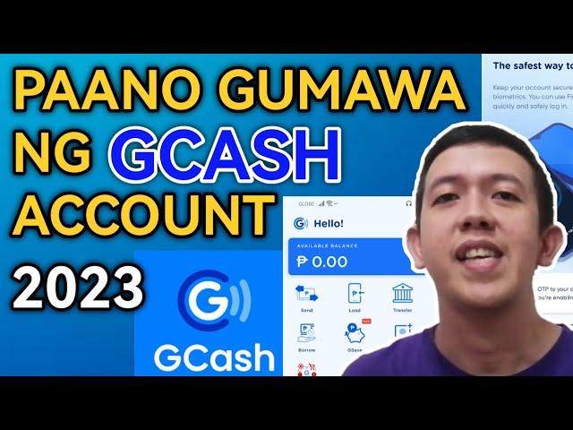 Paano gumawa ng Gcash account 2023 tutorial | Paano mag register sa gcash