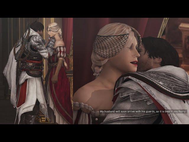 Assassin's Creed Brotherhood All Lucrezia Borgia Scenes