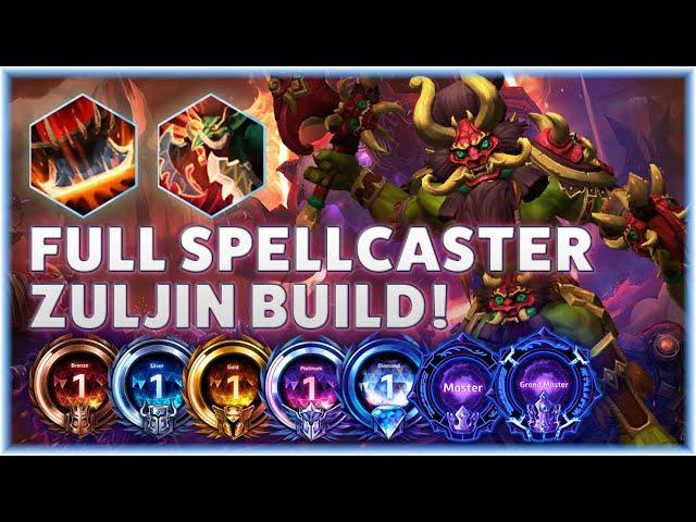 Zuljin Guillotine - FULL SPELLCASTER ZULJIN BUILD! - B2GM Season 2 2024