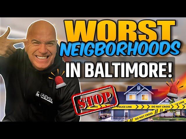 [STOP] The ABSOLUTE Worst Neighborhoods in BALTIMORE MARYLAND #absoluteworstneighborhoodsinbaltimore