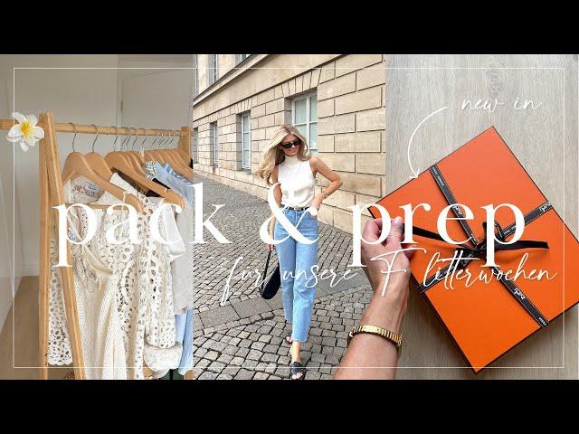 PACK + PREP VLOG | Shopping, Outfits & Nägel für unsere Flitterwochen in Italien | theglazedblonde