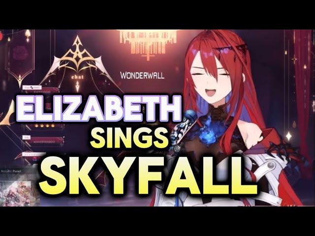 Elizabeth Bloodflame sings Skyfall