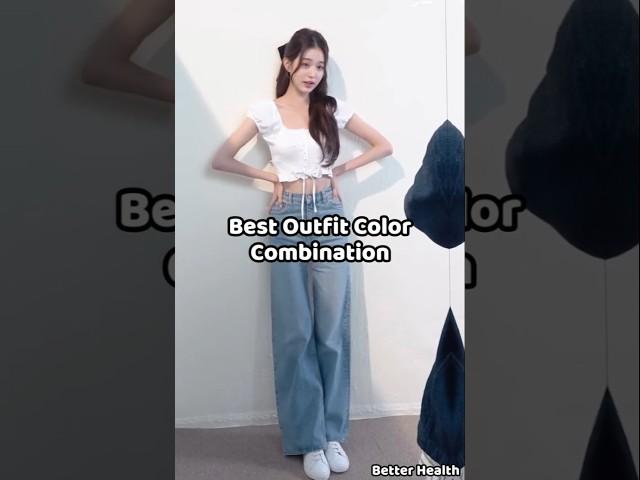 Best outfit color combination #aesthetic #fyp #new #viralvideo #ideas #views #100k #shorts#youtube
