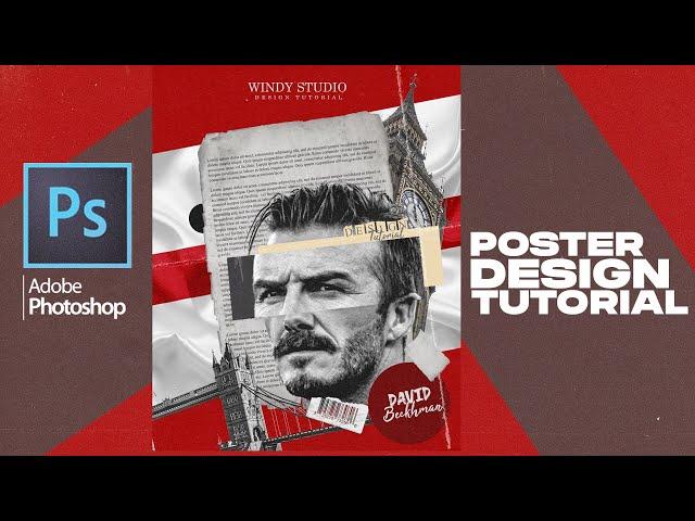 Photoshop Cutout Poster Design: Tutorial