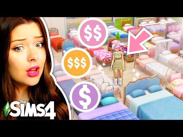 Building in The Sims 4 But My SIM Picks Her Own Items // Sims 4 Build Challenge