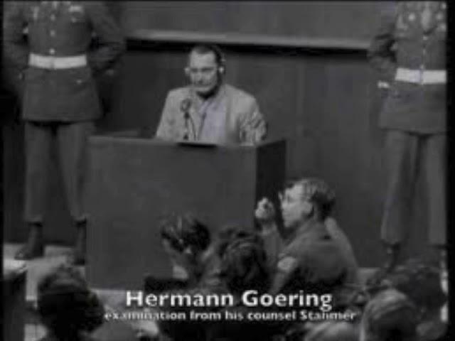 Nuremberg Day 82 (1946) Hermann Goering Testimony (AM)