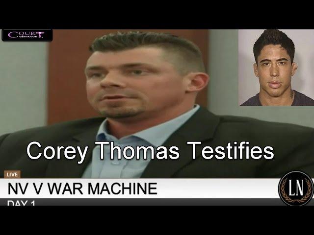 War Machine Trial Day 1 Part 1 (Corey Thomas)