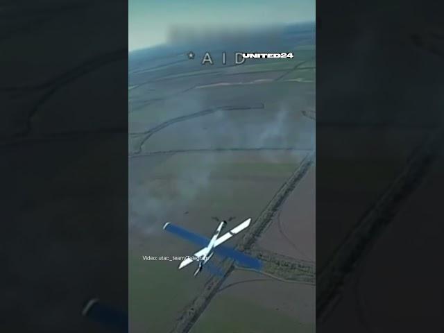 Another Russian Lancet UAV Was Grounded by Ukrainian FPV Interceptor #warinukraine
