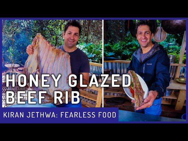 Honey Glazed Beef Rib Cage | Fearless Food | Kiran Jethwa