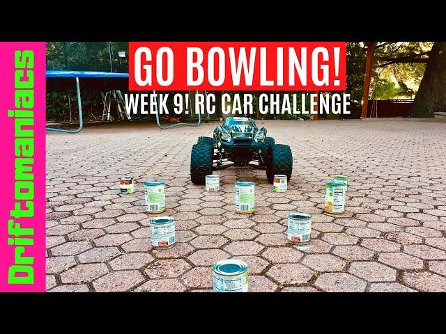 Driftomaniacs Go Bowling RC Car Challenge Week 9!