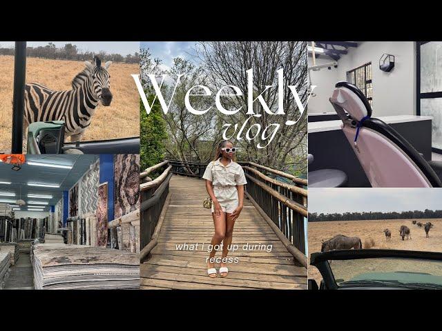 #vlog / recess vlog: new hair, passport application, new job, apartment update, game drive & more!