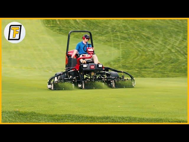 Glides Smooth, Mows Even Better! - Incredible Grass Cutting Machines - [with TechFind Commentary]