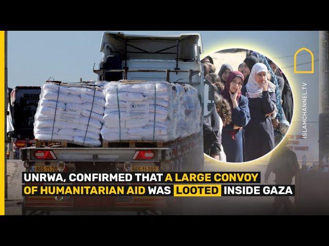 UN Aid Looted at Gunpoint in Gaza as Humanitarian Crisis Deepens | Islam Channel