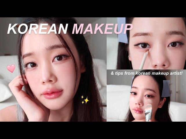 [SUB] KOREAN MAKEUP| Tips from Korean makeup artist, เทคนิคจากช่างแต่งหน้า Wonyoung!| BEAMSAREEDA