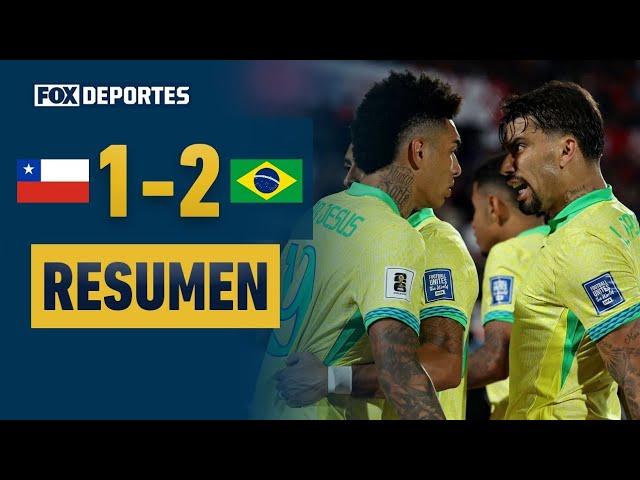  ¡VICTORIA DE BRASIL! | Chile 1-2 Brasil | HIGHLIGHTS | Jornada 9 | Eliminatorias CONMEBOL 2024