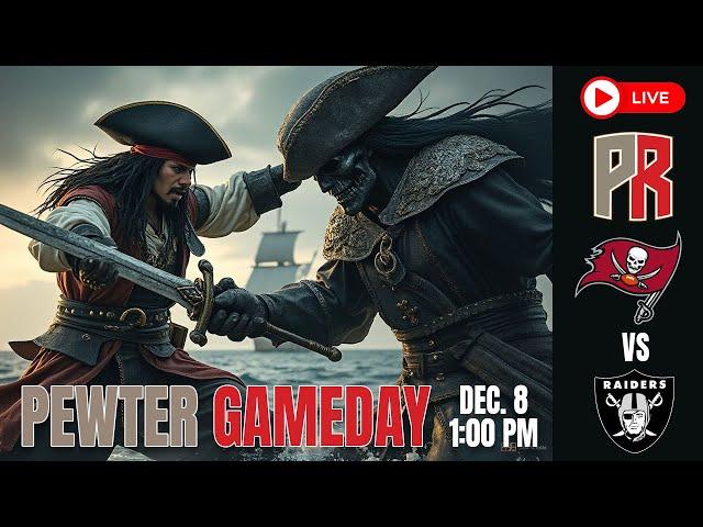 Pewter GameDay: Bucs vs. Raiders