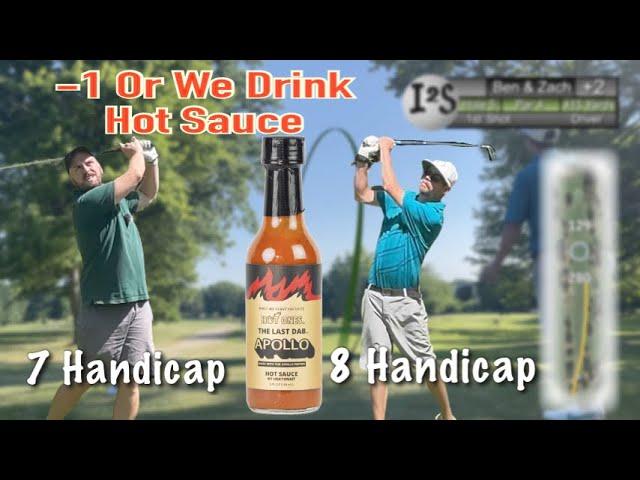 -1 Or We Drink Hot Sauce | Crazy Finish! | 2 Man Scramble