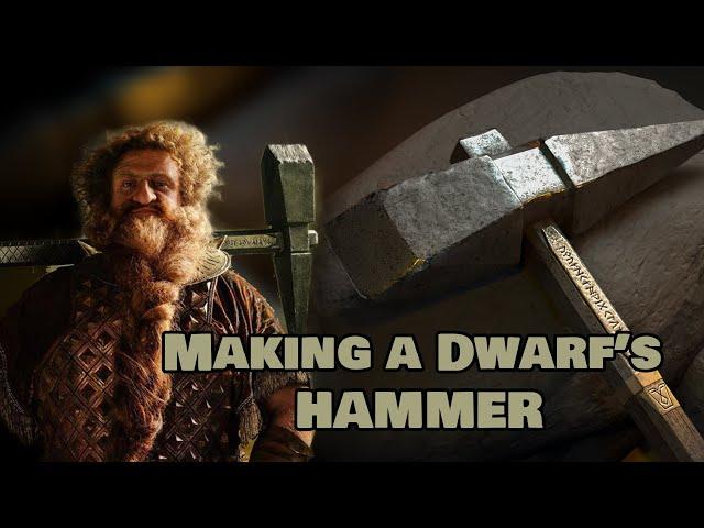 3D modeling Durin's Hammer │The rings of power