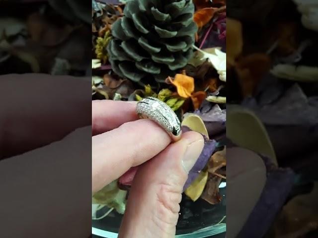 Авторское кольцо с бриллиантами "Гренландия".