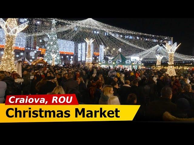  Romania • Craiova Christmas Market【ranked 3rd place in Europe】• Targul de Craciun Craiova