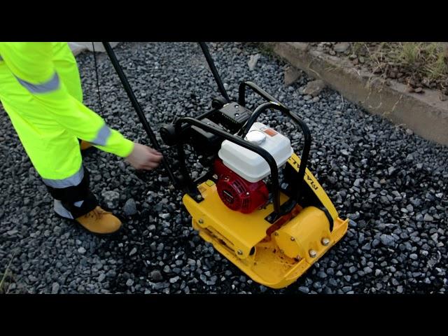 Masalta Soil Compactor Machine MS90 Operation Video